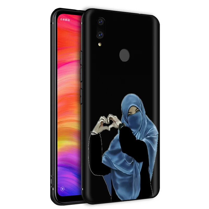 Восточный женский чехол в хиджабе для Xiaomi Redmi MI Note MAX 3 6 6A 7 8 9 9A 9C 10 se A1 A2 Lite GO F1 A3 K30 Poco