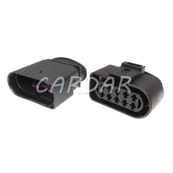 

1 Set 10 Pin 1J0973835 1J0973735 3.5mm Auto Temp Sensor Plug Deflation Valve Copnnector Waterproof Headlight Socket For VW Audi