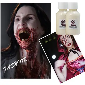 

Hot 30ml Special Effects Drama Halloween Makeup Fake Wounds Scars Glue Skin Wax
