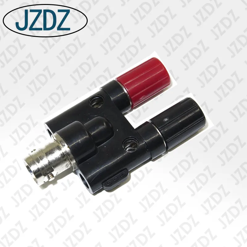 JZDZ J.20024 2 шт. BNC гнездовая головка К 4 мм банановой вставке параллельная клемма |