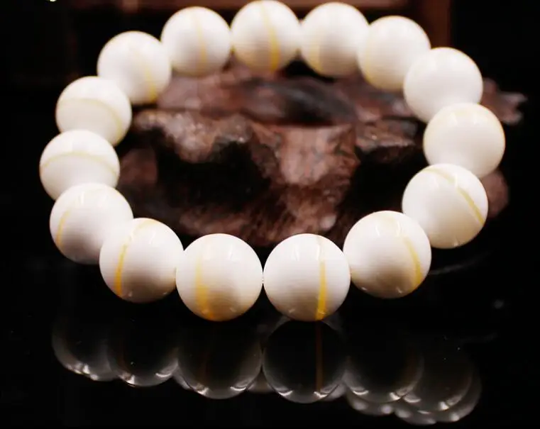 1023 Tai Chi gold bracelets natural shells 20mm male Bracelet beads