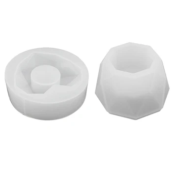 

Flower Pot Silicone Mold Dried Flower UV Epoxy Resin Moulds DIY Jewelry Making Tools Accessories