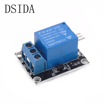 

100PCS JQC-3FF-S-Z Module KY-019 5V One 1 Channel Relay Module Board Shield For PIC AVR DSP ARM for arduino Relay