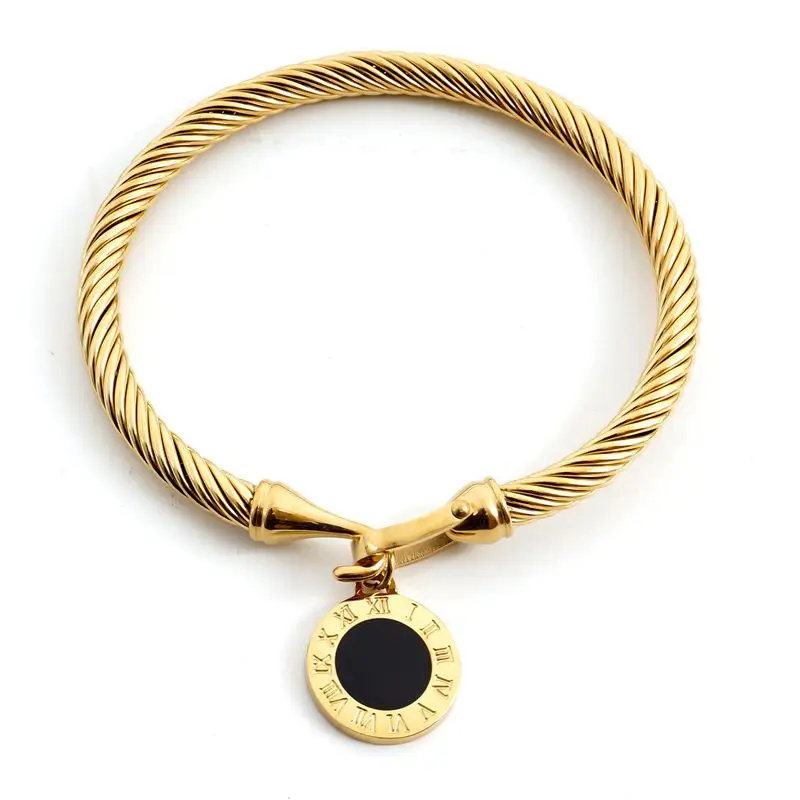 StainlessSteelWristbandBraceletsBangles