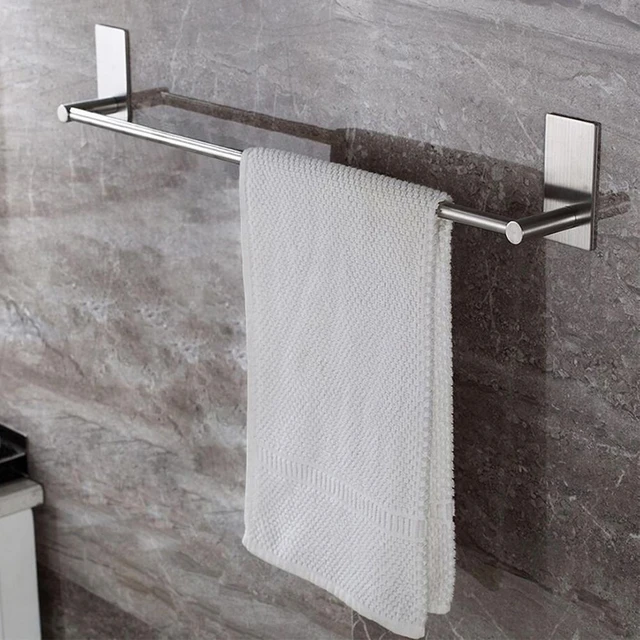 Toallero de baño de acero inoxidable para baño, cocina, montaje en pared