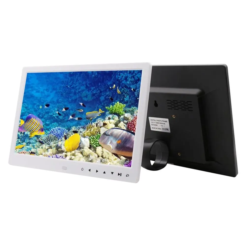 US $44.71 Digital Home office Picture Frame 12 inch Electronic Digital Photo Frame IPS Display with IPS LCD 1080P MP3 MP4 Video Player