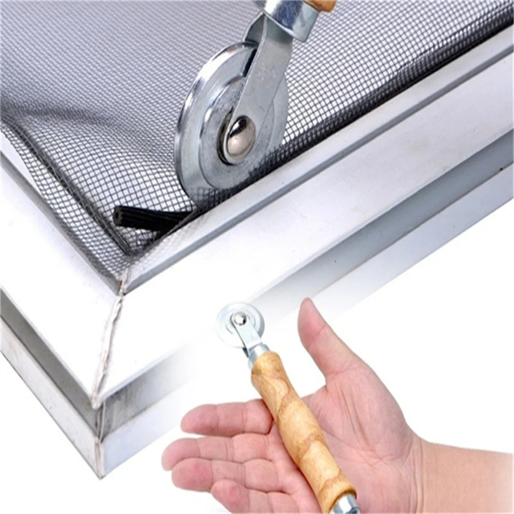 cheap!!!- Thickened Cast Iron Gauge Wheel Window Install Tool Screen
Door Window Installation Hand Spline Roller Rolling Tool for Home