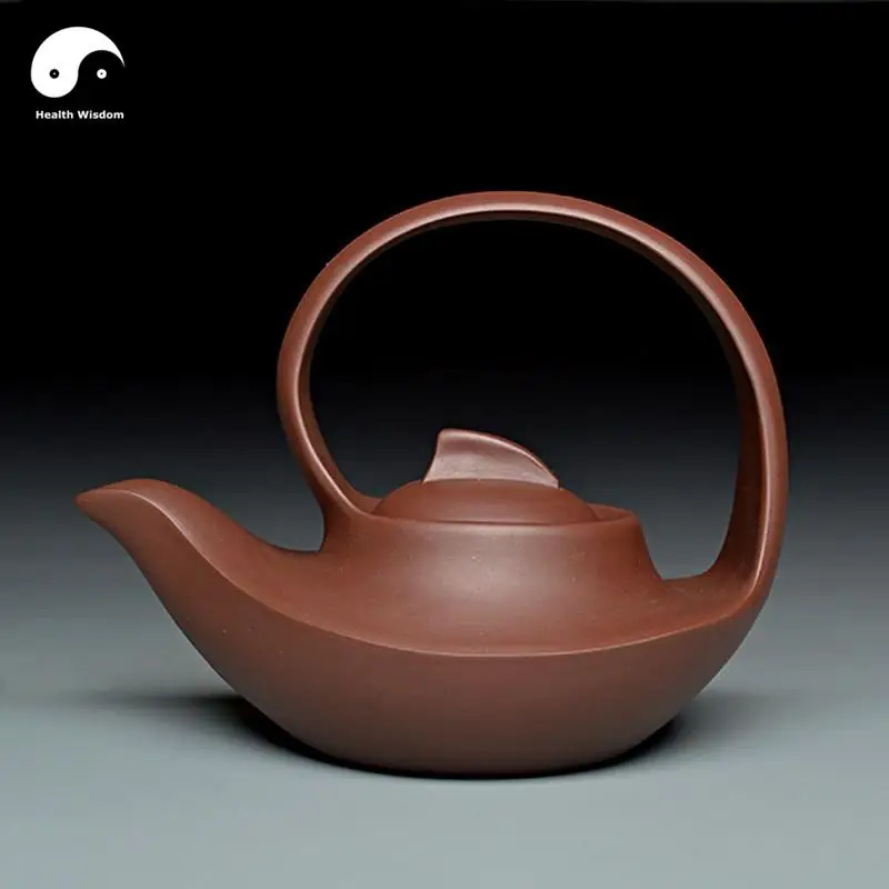 

Yixing Zisha Teapot 400ml,Purple Clay