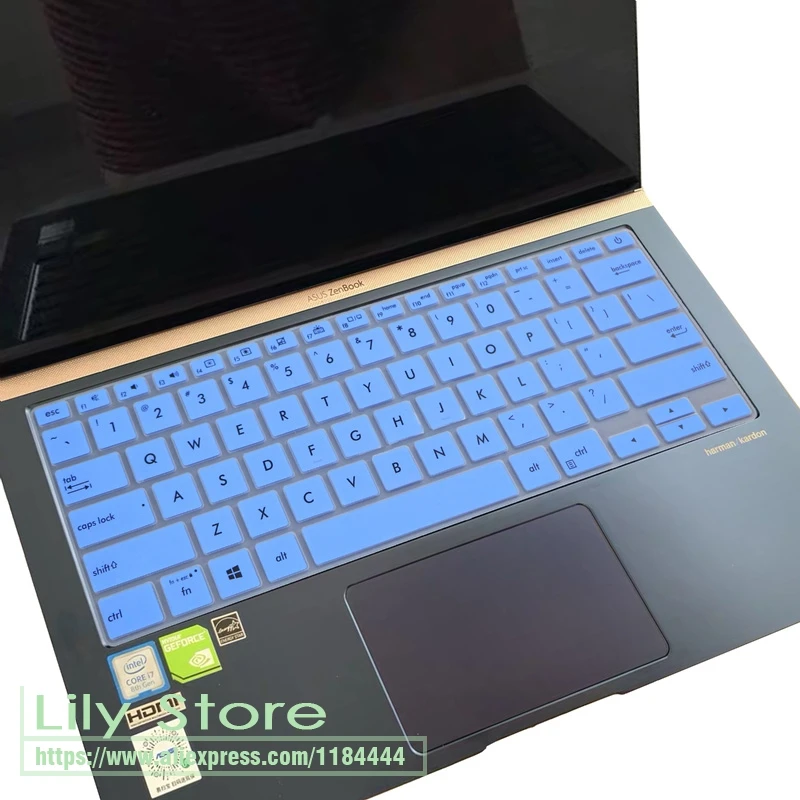 Funda protectora para teclado de portátil ASUS zenbook 14, UX431FA UX431FN  UX431F UX431FL UX431 FA FN FL UX 431, 14 pulgadas|Protectores de teclado| -  AliExpress
