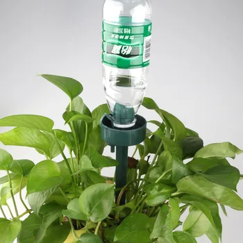 

House/Garden Automatic Self-Watering Seepage Moving Plant Waterer Bottles Lazy Flower Water Drip Irrigation Device Controlle