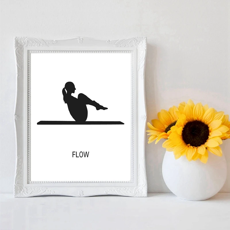 PILATES POSTER Pilates Wall Art Decor