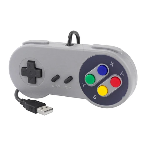USB 게임 패드 레트로 게임 조이스틱 유선 컨트롤러 2 개, 리눅스 SNES 게임 PC NESPi RetroPie Windows 라즈베리 파이 4B 3B + 3B 4