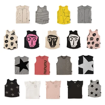 

1-14 Teen Kids Skull Sleeveless Tops Girls Tops Thanksgiving Shirt Little Girl Clothing Girls Clothes Kids Clothes Baberos bebe
