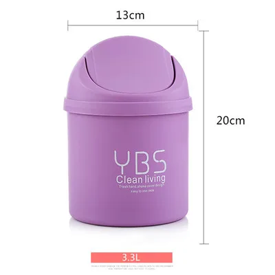 D пластиковые маленькие мусорные мини корзины настольные для мусора домашний