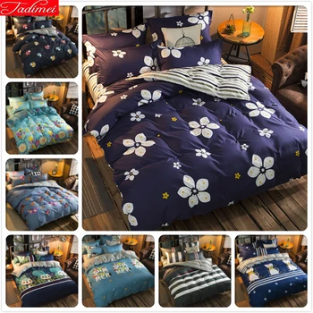 

Floral Pattern Duvet Cover 3/4 pcs Bedding Set Adult Kids Child Soft Bed Linen Single Full Double Queen King Size Comforter Case