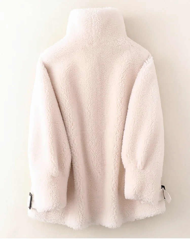 Autumn And Winter New Style Granule Chenille Coat Women's Fur Coat Haining off Season Fur Clothing Locomotive Short