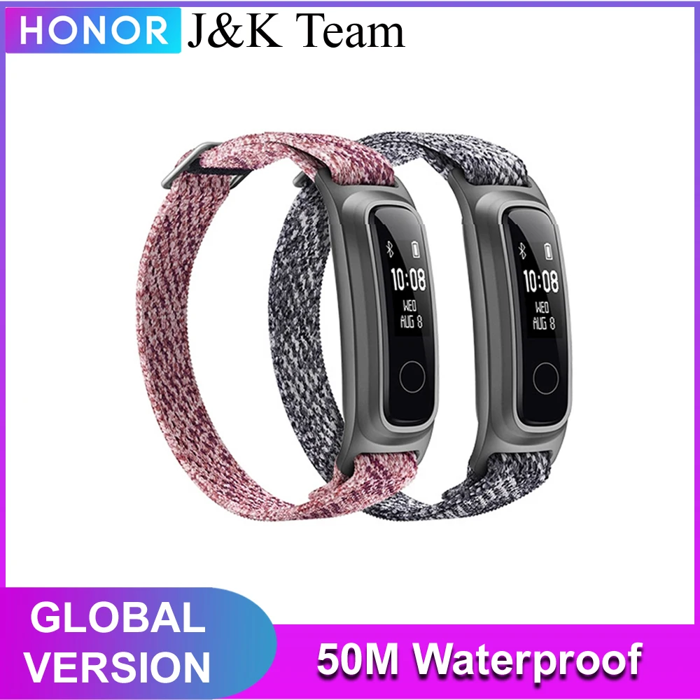 Huawei Band Kehormatan 5 Sport Smart Gelang Olahraga Band 50M Tahan Air  Kebugaran Tracker Layar Sentuh Pesan Panggilan Pemberitahuan|Pintar Gelang|  - AliExpress