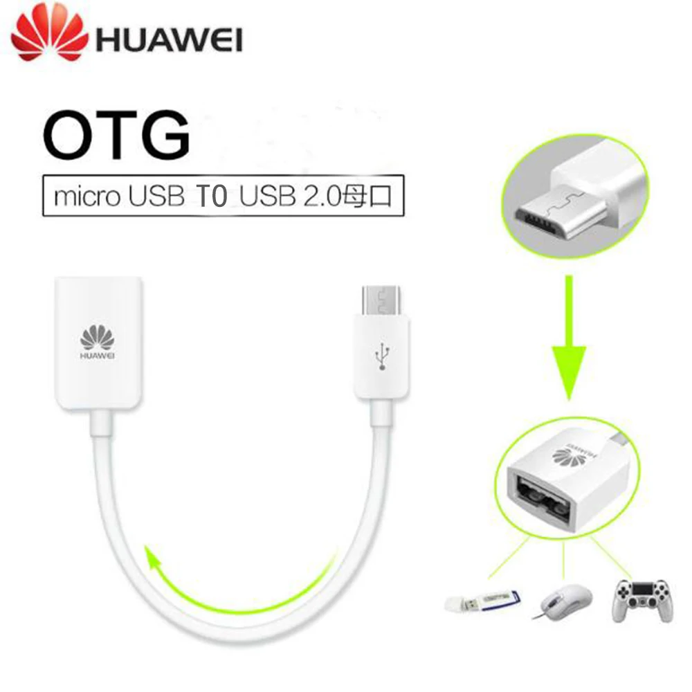 HUAWEI Micro USB к USB OTG кабель адаптер для mate 7 8 S P8/P9 Lite/P10 Lite Honor 7A 7C 7 Xiaomi Redmi Note 4 4A 5 6