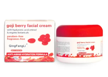 100G Berry facial cream Goji to rejuvenate skin whitening Anti wrinkle anti aging wolfberry care |