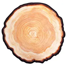 80 см античный круглый ковер для дома, гостиной, спальни, кабинета, стула, нескользящий плюшевый ковер