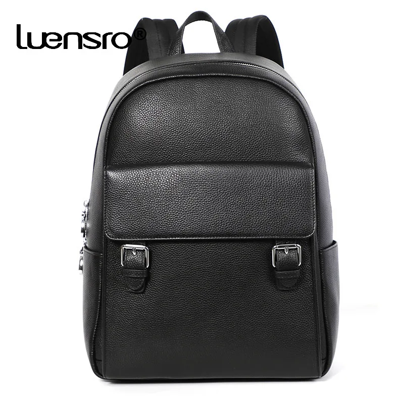 leather backpack 15 laptop