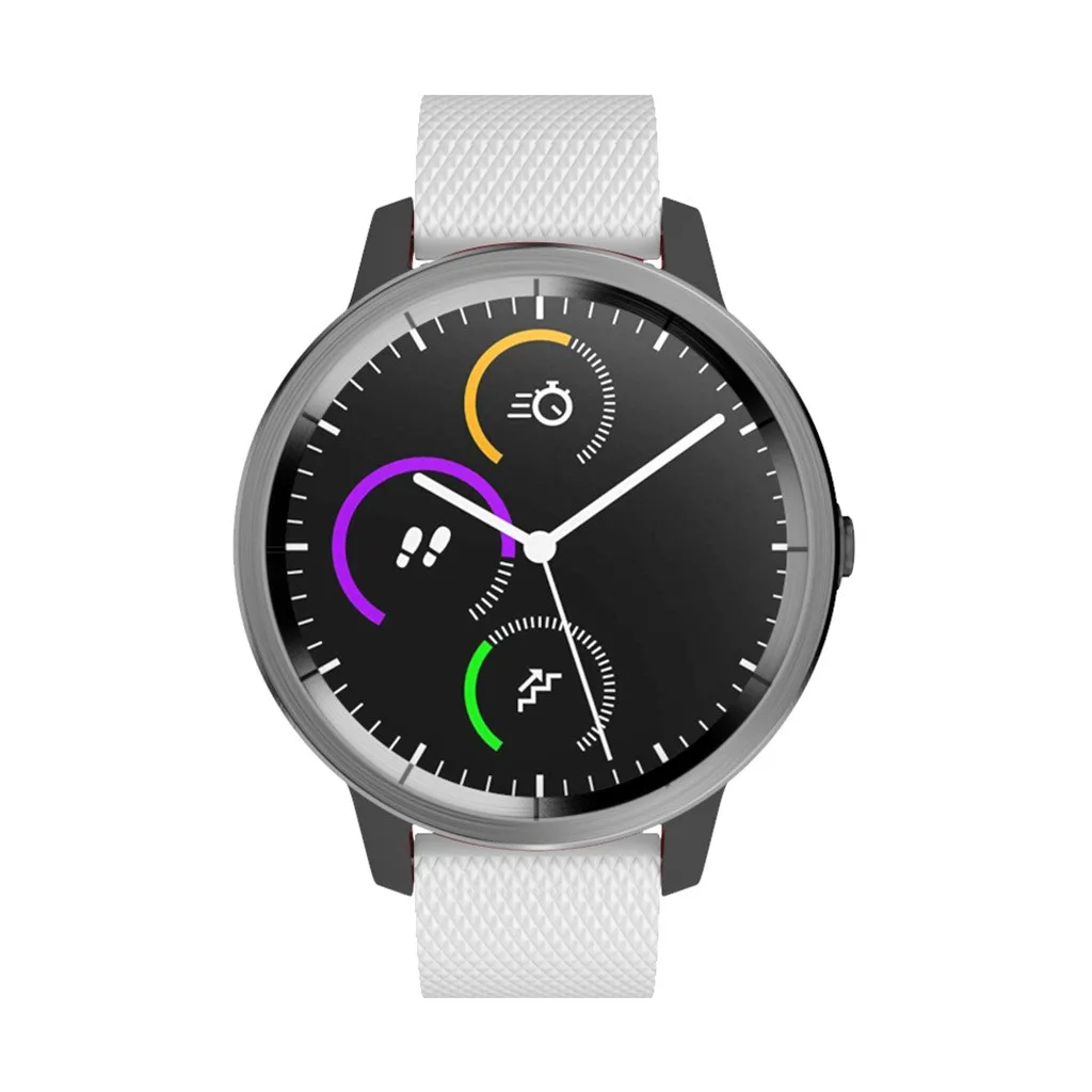 Маленький силиконовый ремешок на запястье для Garmin Vivoactive 3, браслет, Смарт-часы, ремешок для мужчин, Т-образный ремешок для женщин и мужчин, спортивный ремешок для часов, 19Aug