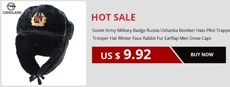 Men Women Bomber Hats Russia Ushanka Pilot Waterproof Trapper Trooper Hat Winter Faux Rabbit Fur Earflaps Men Warm Snow Caps men's bomber hat rabbit fur