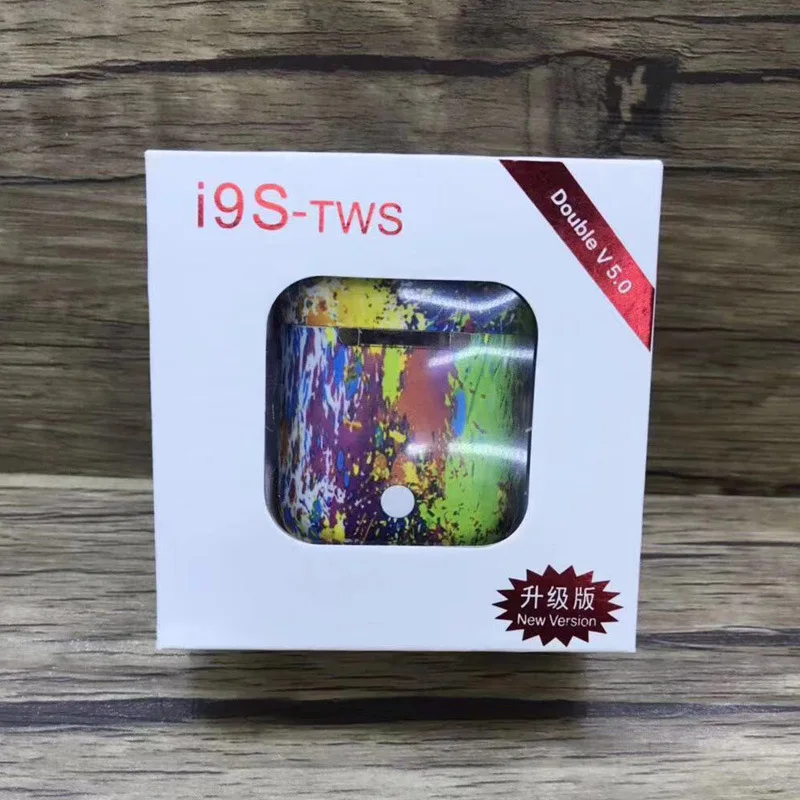 I9S окрашенная bluetooth-гарнитура tws Bluetooth 5,0 Спортивные Беспроводные наушники macaroon красочные беспроводные Bluetooth наушники-вкладыши