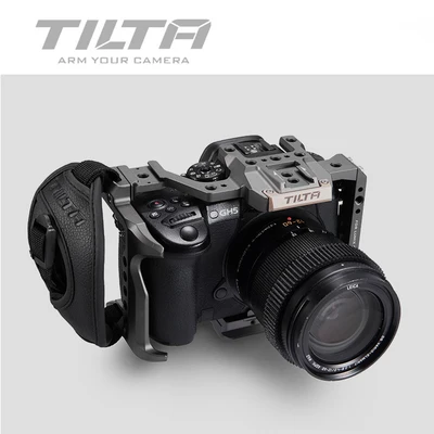 Tilta клетка для камеры защитный чехол крепление с верхней ручкой для Panasonic Lumix GH5 GH5S камера Фотостудия