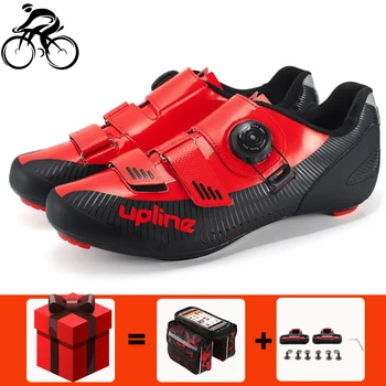

Ultralight Road Cycling Shoes Men Sapatilha Ciclismo Breathable Auto-Lock Bike Bicycle Shoes Athletic Racing Zapatos Ciclismo
