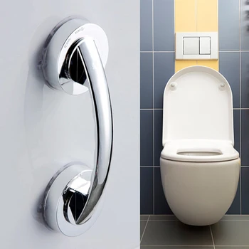 

1pc Sucker Handrail Bathroom Safety Handrail Bar Bath Door Slip Handrail Stable Suction Cup Armrest Bathroom Accessories