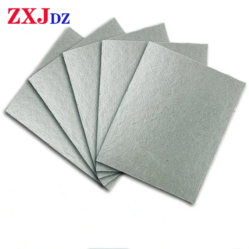 

5 Packs Microwave Mica Sheet Universal Thickened Heat Insulation Board 12 * 15cm