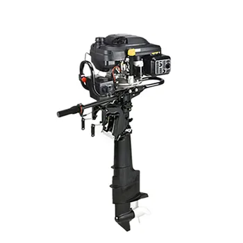 

NFSTRIKE 4-stroke 7.5Hp 196cc Air-cooled Electrical Starting Long Axis Reverse Gas Marine Outboard Thruster for 3-7m Mini Boat