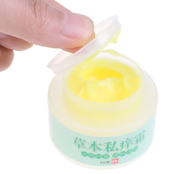 

1pcs 30g Natural Herbal Genital Vulva Itching Thigh Inside Itch Men Women Private Antipruritic Cream Antibacterial Repair