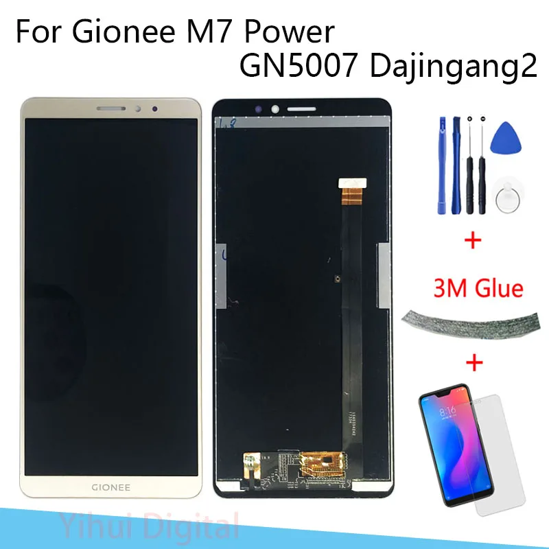 Оригинал 6 0 дюймов для GiONEE M7 Power GN5007 / Dajingang 2 ЖК-дисплей + кодирующий