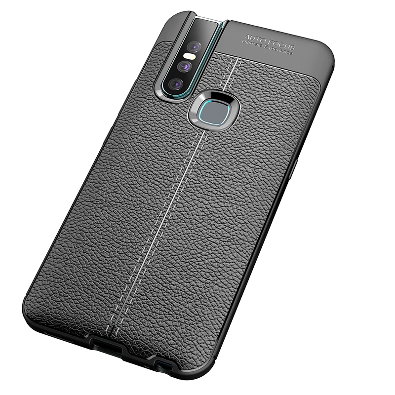 SemgCeKen ультра тонкая кожаная крышка для Vivo x20 plus x21 x21i x23 x27 pro роскошный мягкий Силиконовый противоударный чехол
