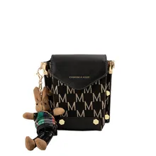 

Elmsk Ins Fashion Blogger Vintage High Street Cartoon Characters PU Messenger Bags Handbags Shoulder Bags Bags For Women Bolsas