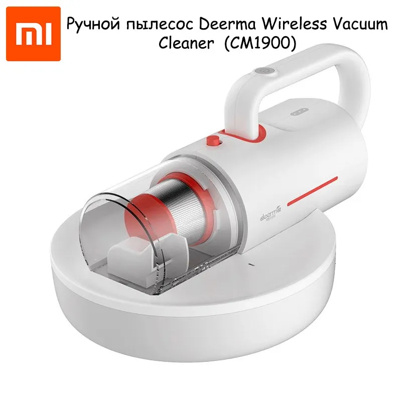 Ручной пылесос Deerma Wireless Vacuum Cleaner (белый) (CM1900) Напряжение- 14.4 V 8000 Об/мин