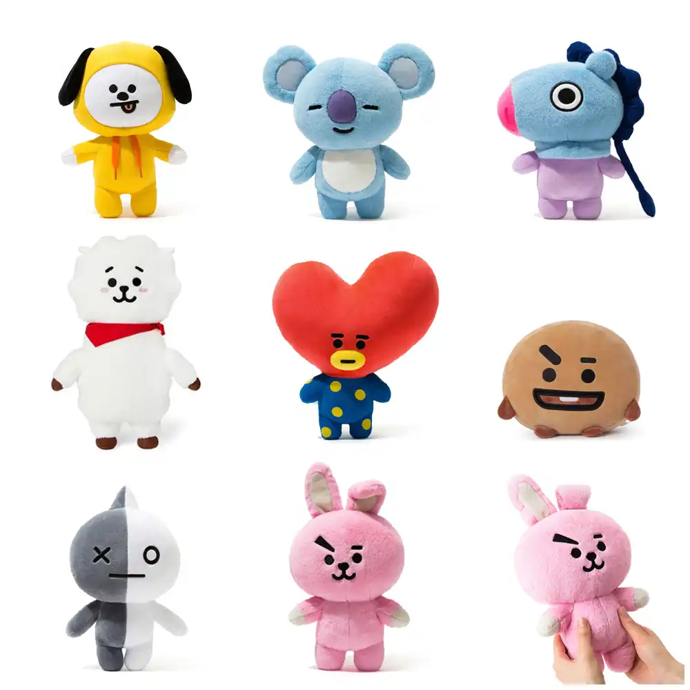 かわいいbangtaned男の子ぬいぐるみぬいぐるみkpopスターサポート漫画アニメかわいいウサギ犬羊コアラファンのギフト Null Aliexpress