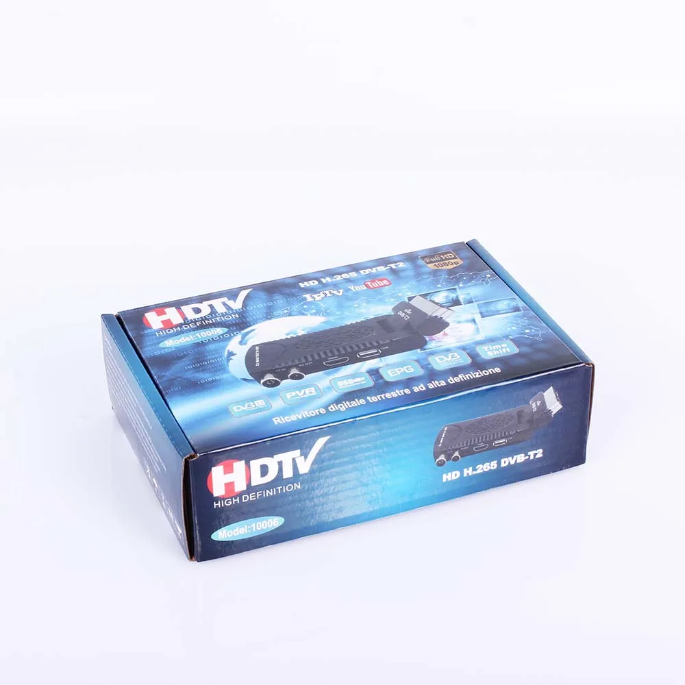 Receptor de tv Terrestriai para Itália Digital - Alemanha França Espanha Europa Dvb-t2 tv Tuner Suporte Wifi Epg Pvr hd H.265 Dvb t2 - Image 6