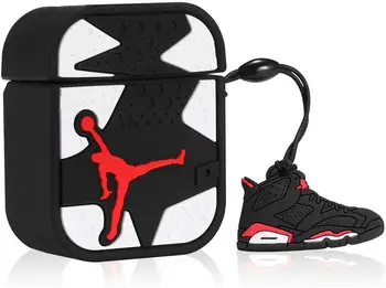

Earphone Protective Case for Airpods 1/2/3 Silicone Shell Storage Box Cartoon Gym Shoes Design Fashion Cover Headphone Bag