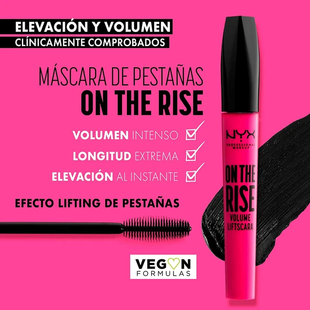 Nyx Professional Makeup Mascara On The Volume Liftscara, Lifting Effect, Vegan Formula, Black, 10 Ml - Mascara - AliExpress