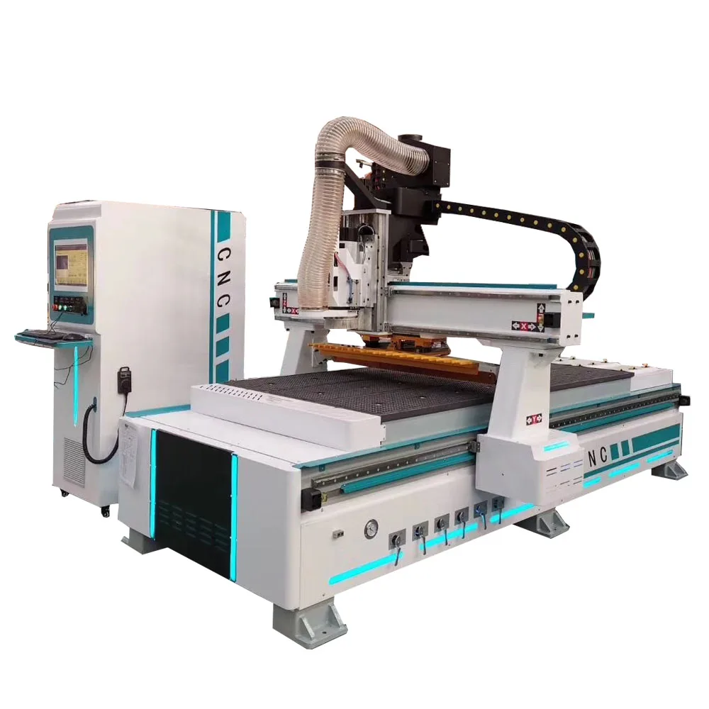 

Jinan Cheaper Auto Tool Changer 1325 ATC CNC Router For Wood Cabinet With CE Certificate Saw Blade Grinding Machine For Cabinet