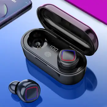 

HMB 11 Tws Wireless Bluetooth 5.0 Earphones 8D Hifi Stereo Headphones Waterproof With 2000mAh Power Bank For IPhone Xiaomi