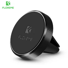 FLOVEME universel Mini Support de téléphone de voiture magnétique pour téléphone dans la prise d'air de voiture Support de montage Support de téléphone pour iPhone 11(China)