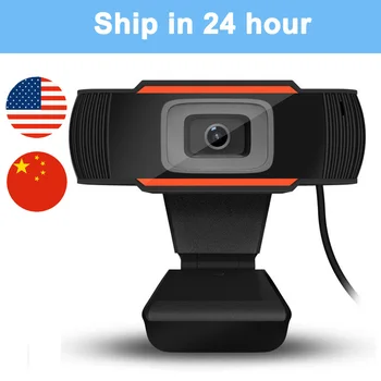 

1080P Rotatable 2.0 HD Webcam Digital USB Camera Video Recording NEW -in Microphone Auto Focus webcam Computer Camera