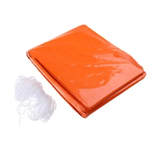 2 человека аварийный трубчатый тент светоотражающий водонепроницаемый Укрытие одеяло Кемпинг Туризм путешествия предметы первой необходимости