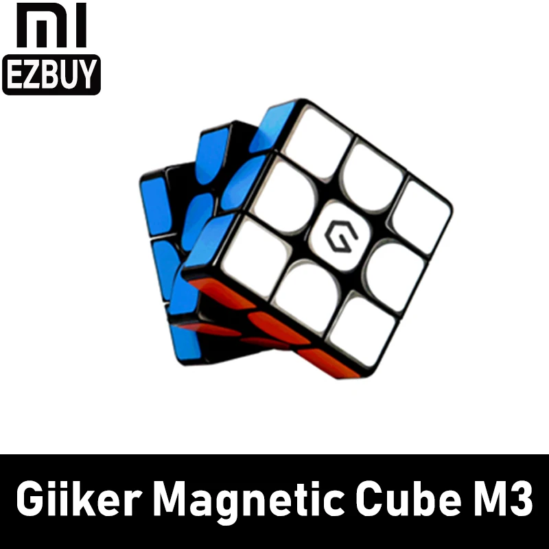 Xiaomi Mijia Giiker M3 Магнитный куб 3x3x3 яркий цвет квадратный магический головоломка