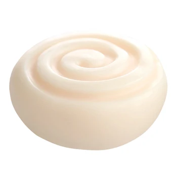 

SJ 3D Round Whirlpool Silicone Soap Mold Food Grade Silicone Molds for Swirl Soap Making DIY Handmade Soap Candle Craft