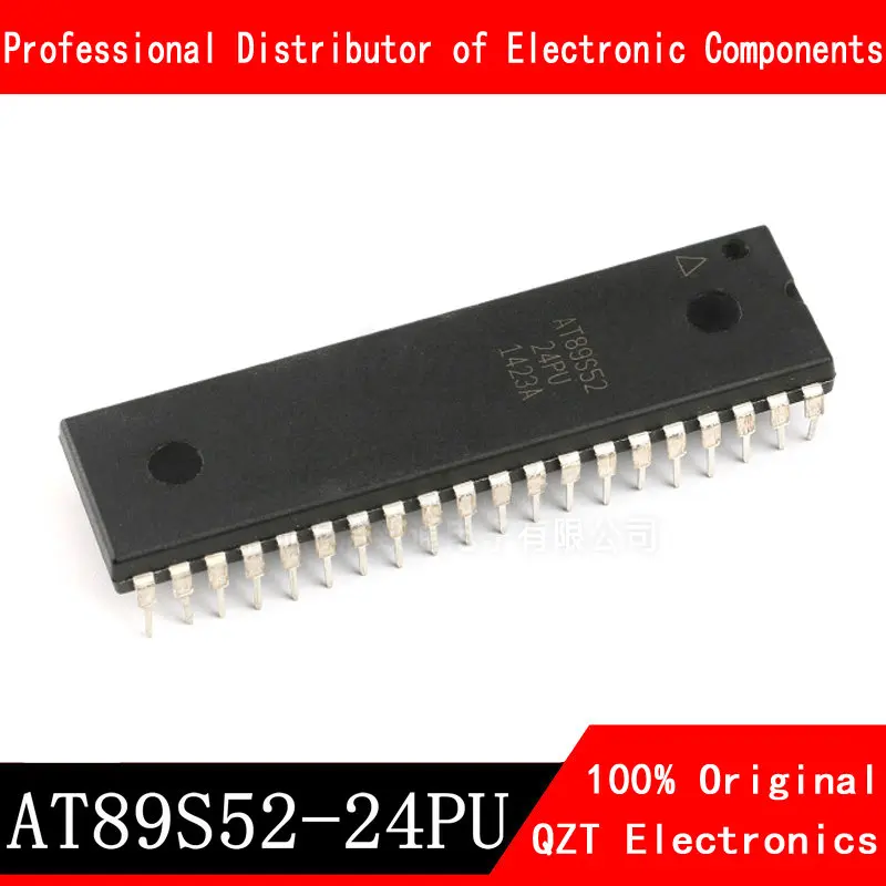 новый оригинальный AT89S52-24PU